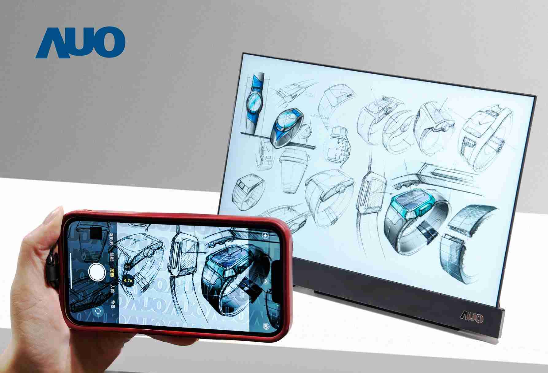 28国际16吋防窥显示器，，，，采用人眼无法察觉、、、相机拍摄时才显现的隐藏式水印技术，，未来可结合AI镜头侦测周围环境，，实时开启或关闭水印，，，，大幅提升在公共场域使用显示器的安全性